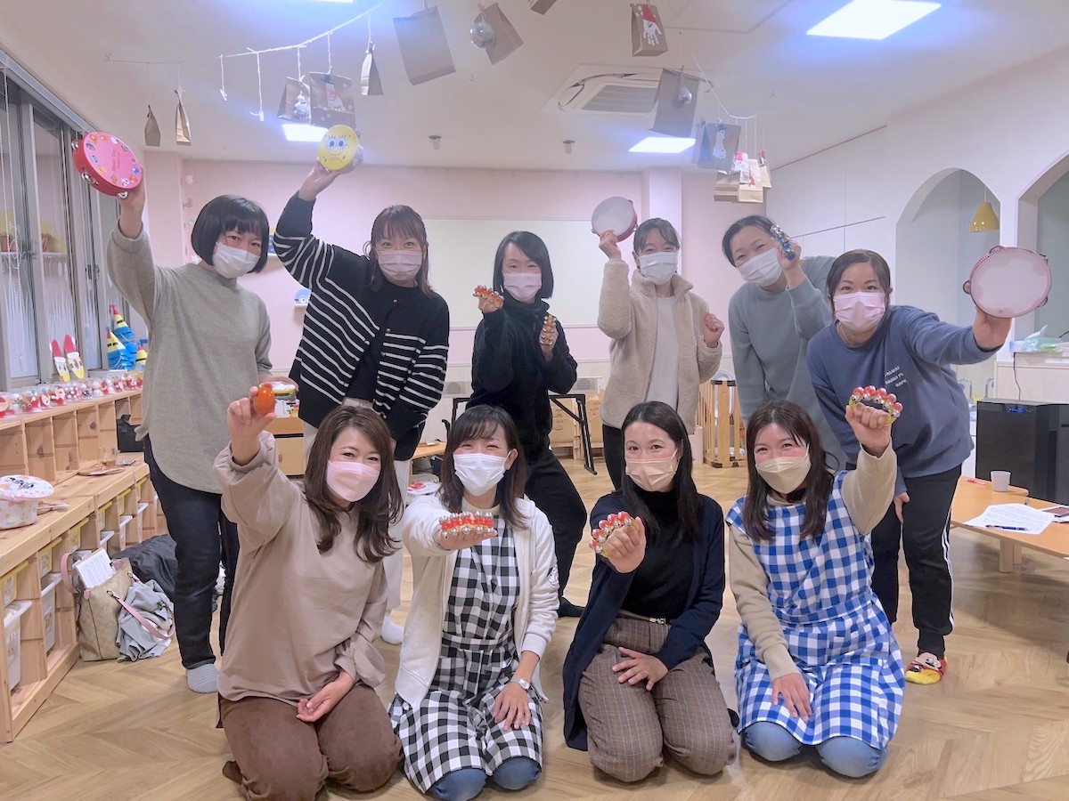 音育あそび初級講座集合写真